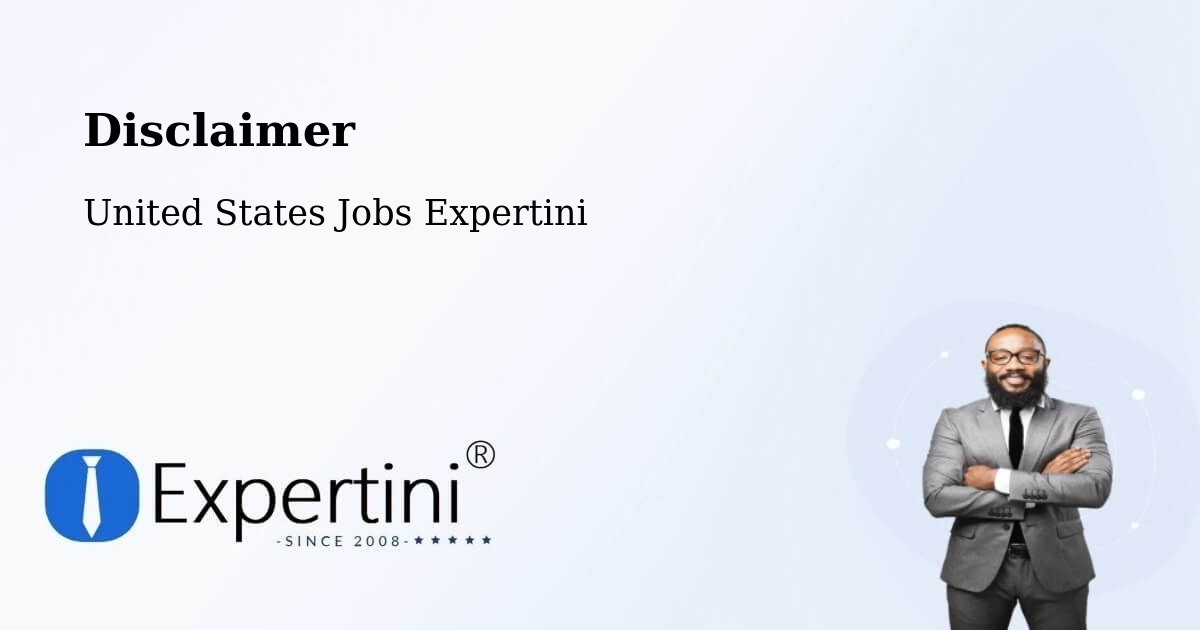 Disclaimer – Foothill Ranch - United States Jobs Expertini