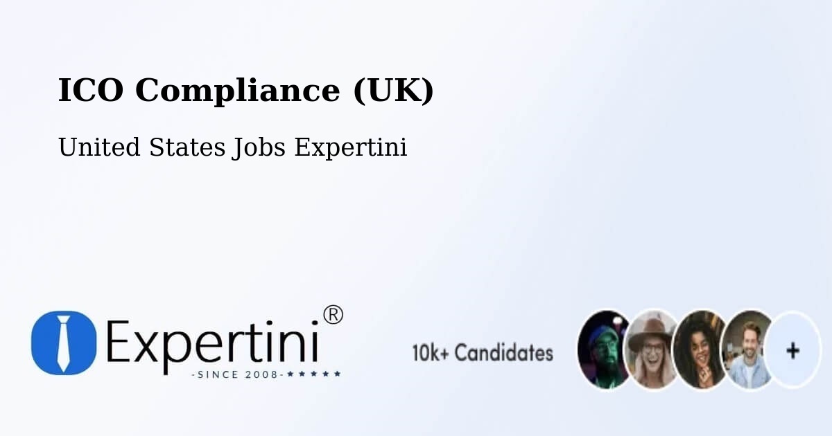 UK Data Protection & ICO Compliance – Foothill Ranch - United States Jobs Expertini