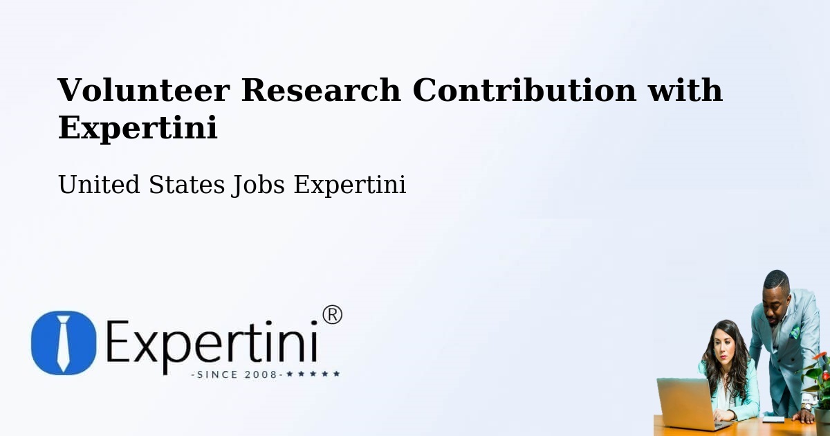 Volunteer Research Contribution Program – Foothill Ranch - United States Jobs Expertini